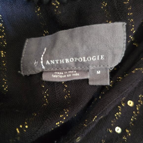 Anthropologie Quinn Sequined Tunic Blouse - Picture 7 of 12